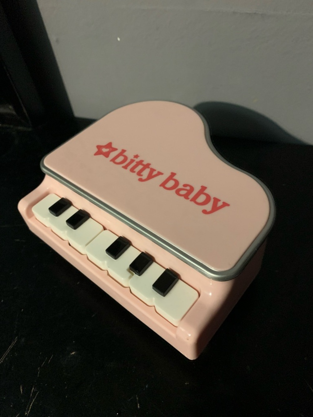 American Girl Bitty Baby Doll Pink Piano W/ Musical Sounds